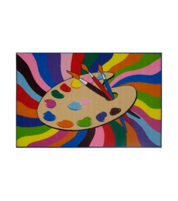 Fun Rugs® Fun Time® Painting Time Rug