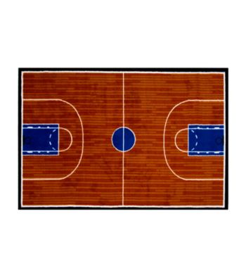 Fun Rugs® Fun Time® Basketball Court Rug