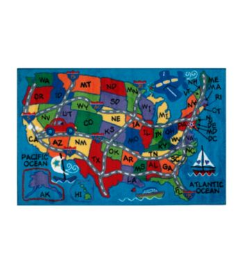 Fun Rugs® Supreme Travel Fun Rug