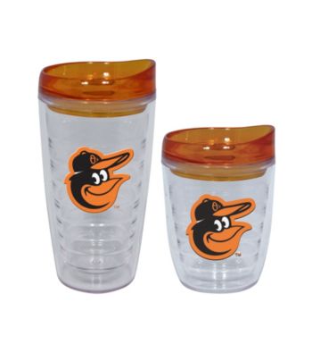 TNT Media Group Baltimore Orioles Slimline Tumbler with Color Lid