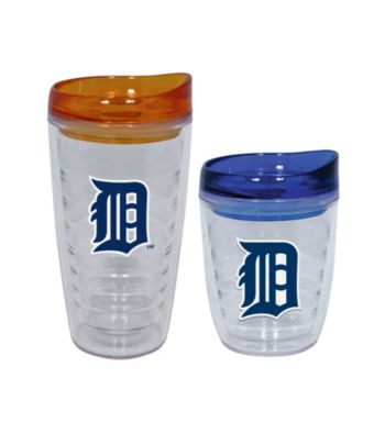 TNT Media Group Detroit Tigers Slimline Tumbler with Color Lid