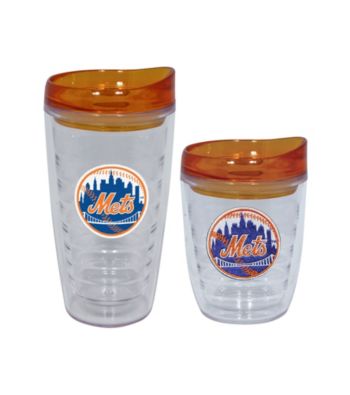 TNT Media Group New York Mets Slimline Tumbler with Color Lid
