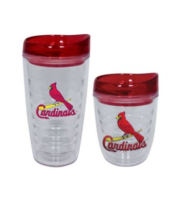 TNT Media Group St Louis Cardinals Slimline Tumbler with Color Lid