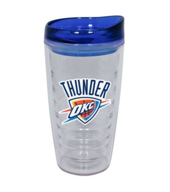 TNT Media Group Oklahoma City Thunder 16oz Slimline Tumbler with Color Lid