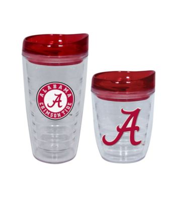 TNT Media Group Alabama Crimson Tide Slimline Tumbler with Color Lid