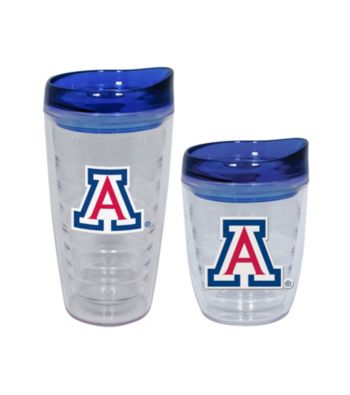 TNT Media Group Arizona Wildcats Slimline Tumbler with Color Lid