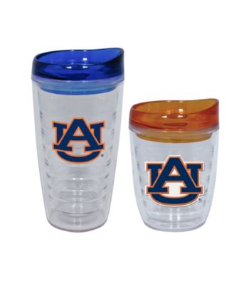 TNT Media Group Auburn Tigers Slimline Tumbler with Color Lid