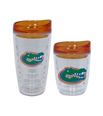 TNT Media Group Florida Gators Slimline Tumbler with Color Lid