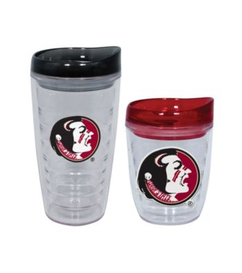 TNT Media Group Florida State Seminoles Slimline Tumbler with Color Lid
