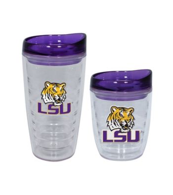 TNT Media Group LSU Tigers Slimline Tumbler with Color Lid