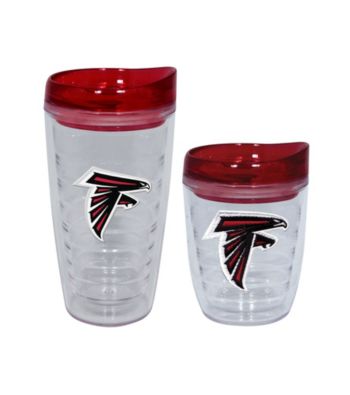 TNT Media Group Atlanta Falcons Slimline Tumbler with Color Lid