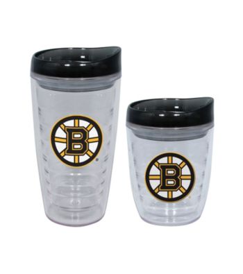 TNT Media Group Boston Bruins Slimline Tumbler with Color Lid