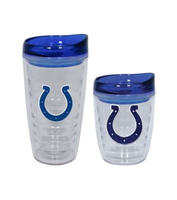 TNT Media Group Indianapolis Colts Slimline Tumbler with Color Lid