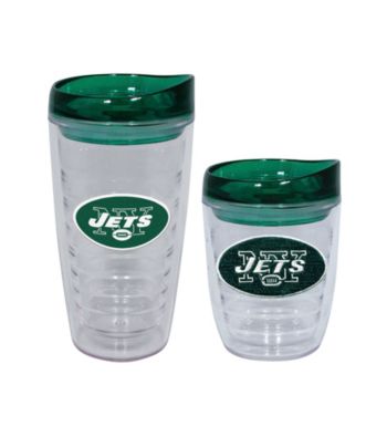 TNT Media Group New York Jets Slimline Tumbler with Color Lid
