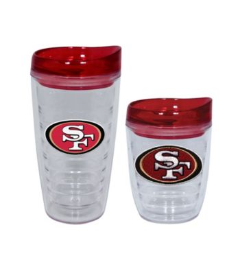 TNT Media Group San Francisco 49ers Slimline Tumbler with Color Lid