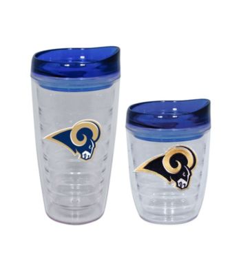 TNT Media Group St Louis Rams Slimline Tumbler with Color Lid