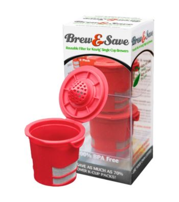 Brew & Save 2-pk. Reusable Filter for Single Cup Brewers