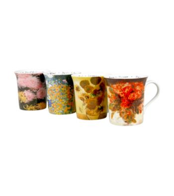 UPC 097031174312 product image for Waechtersbach Konitz Les Fleurs Chez Set of 4 Mugs | upcitemdb.com
