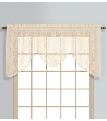 Windsor Window Swagger Topper by United Curtain Co.