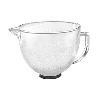 KitchenAid&reg; 5-qt. Stand Mixer Hammered Glass Mixing Bowl