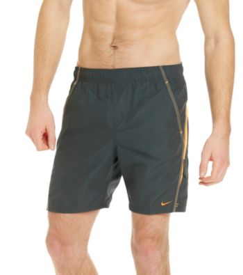 Nike® Men's Anthracite Grey Core Velocity Swim Shorts