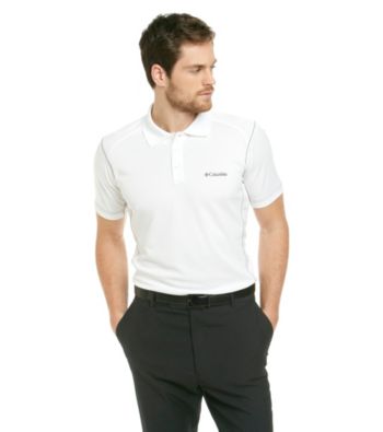 Columbia Men's White Blasting Cool Polo