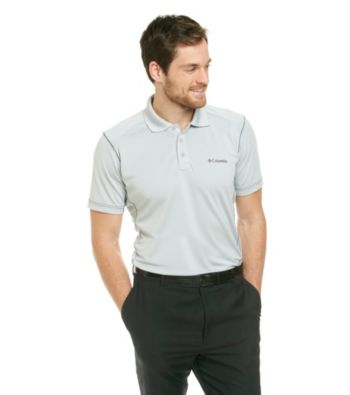 Columbia Men's Cool Grey Blasting Cool Polo