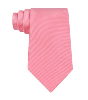 John Bartlett Statements Men's Pink Rib Stripe Fashion Tie