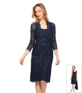 Alex Evenings® Lace Dress with Jacket