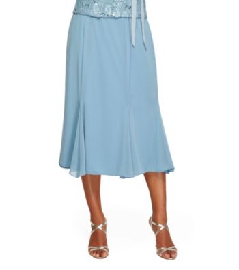 Alex Evenings® Tea-Length Chiffon Skirt