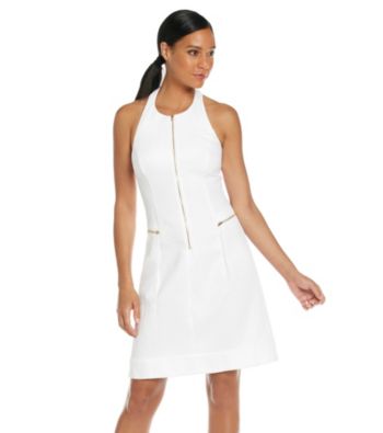 Calvin Klein Textured Halter Dress