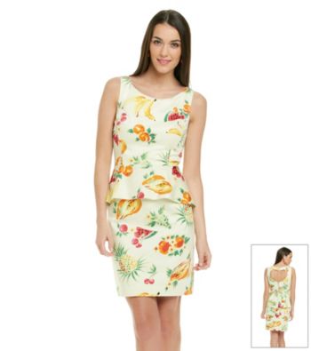 Betsey Johnson® Printed Peplum