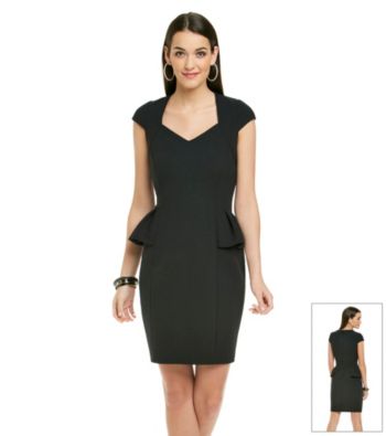 Betsey Johnson® Peplum Sheath Dress