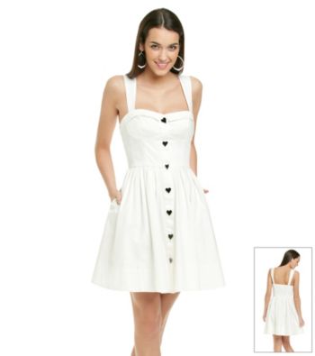 Betsey Johnson® Strapped Corset Dress