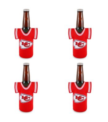 TNT Media Group 4-Pack Kansas City Chiefs Bottle Jersey