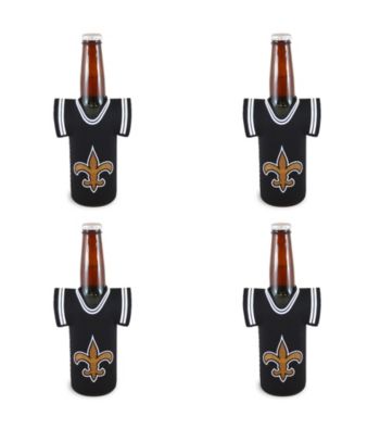 TNT Media Group 4-Pack New Orleans Saints Bottle Jersey