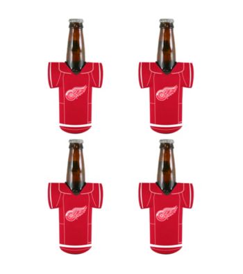 TNT Media Group 4-Pack Detroit Red Wings Bottle Jersey