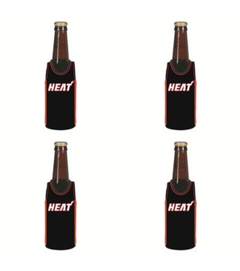TNT Media Group 4-Pack Miami Heat Bottle Jersey