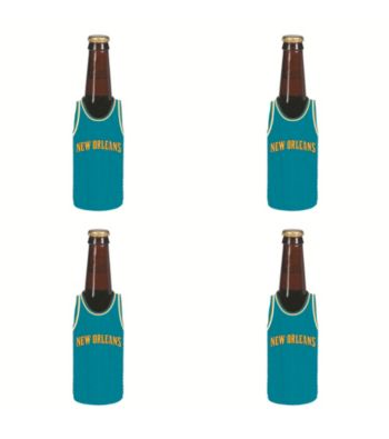TNT Media Group 4-Pack New Orleans Hornets Bottle Jersey