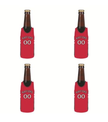 TNT Media Group 4-Pack Toronto Raptors Bottle Jersey