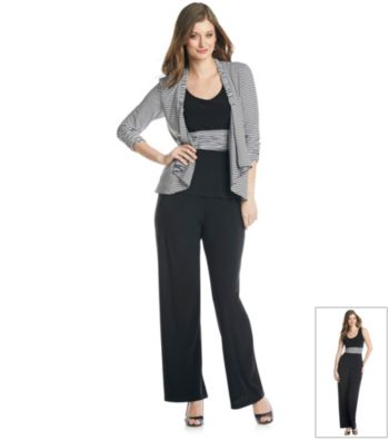Perceptions Stripe Pantset