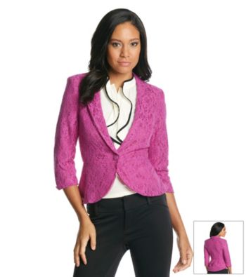 AGB® All Over Lace Jacket
