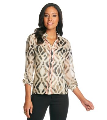 NY Collection Animal Printed With Berry Piping Woven