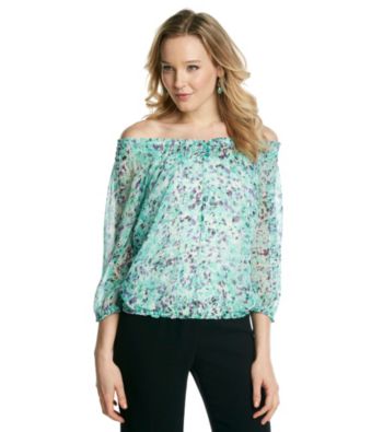 Relativity® Career Peasant Blouse