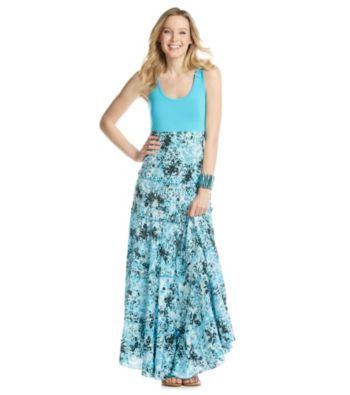 Relativity® Tiered Tank Maxi Dress