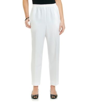 Alfred Dunner® Stretch Waistband Pull On Pants