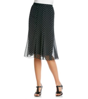 Notations® Pull On Print Skirt