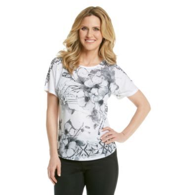 Breckenridge® Petites' Short Sleeve Sublimation Tee