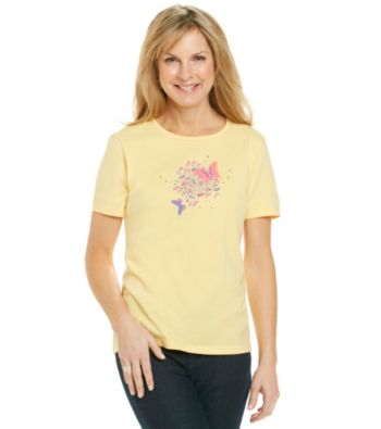Breckenridge® Petites' Short Sleeve Sublimation Tee