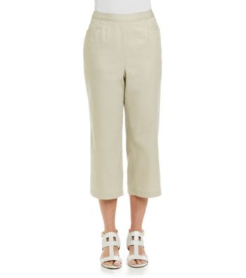 Breckenridge® Petites' Pull On Twill Capri
